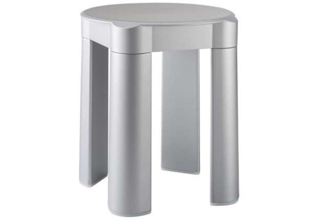 Immagine di Sgabello componibile - 37x37x39 cm - capacità massima 100 kg - bianco - Mar Plast