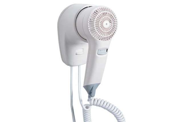 Immagine di Asciugacapelli da hotel Yul Basic - aggancio frontale - 9,1x14,7x15 cm - 1200 W - 220/240 V - ABS -