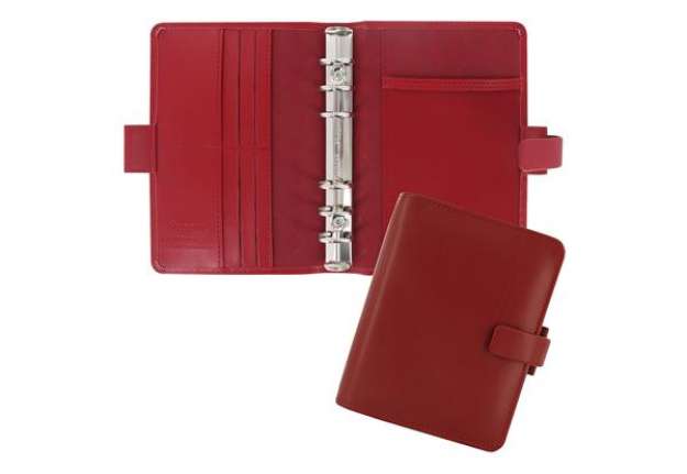 Immagine di Organiser Metropol Pocket - similpelle - rosso - 14,6 x 11,5 x 3,5mm - Filofax