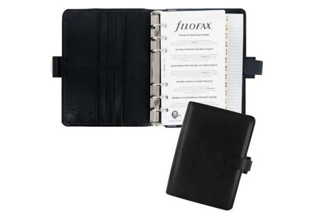 Immagine di Organiser Metropol Personal - similpelle - nero - 18,8 x 13,5 x 3,8mm - Filofax