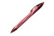 Immagine di Penna a sfera a scatto Gelocity Quick Dry  - punta 0,7mm - rosso - Bic - conf. 12 pezzi