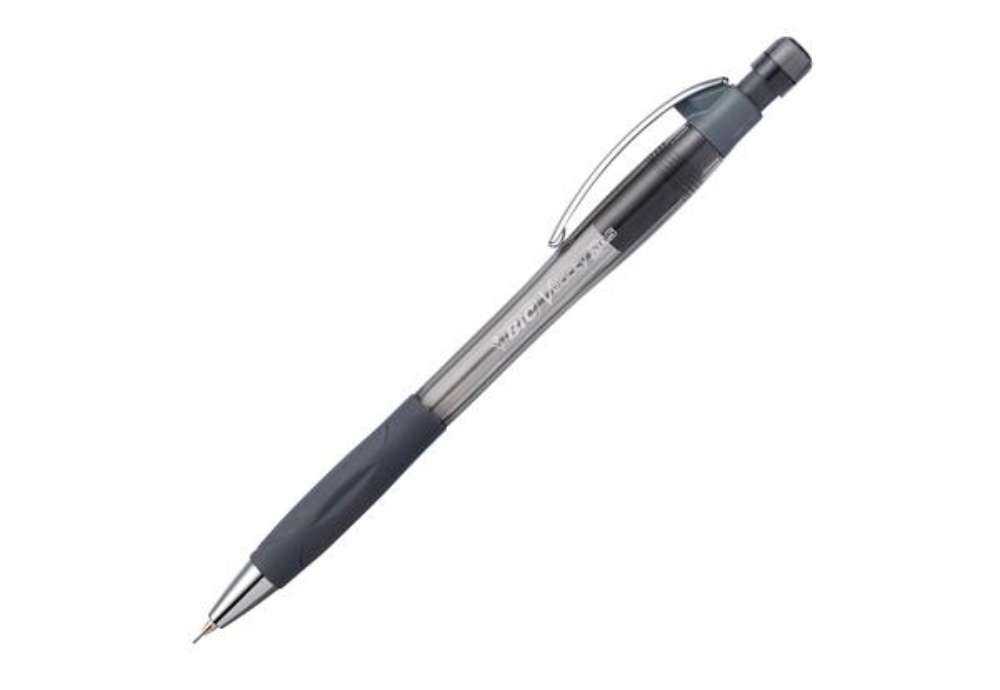 Immagine di Portamine Velocity Pro - mina 0,50mm - fusto grigio - Bic - scatola 12 portamine