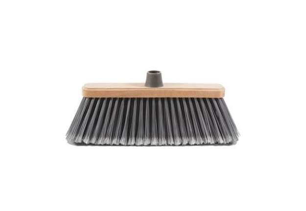 Immagine di Scopa Spazzesterni - coccia in legno - 28 cm - PerfettoFactory