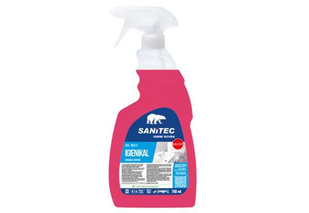 Immagine di Detergente disincrostante Igienikal - trigger 750 ml - orchidea - Sanitec
