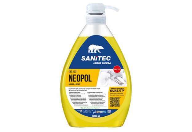 Immagine di Detergente Neopol Piatti Gel Agrumi - 1 L - Sanitec