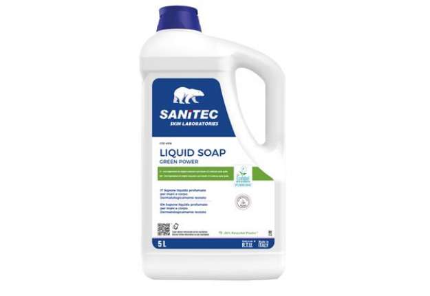 Immagine di Sapone liquido Green Power - tanica 5 L - floreale - Sanitec