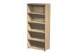 Immagine di Armadio modulare componibile - a giorno - 90 x 44 x 200 cm - rovere