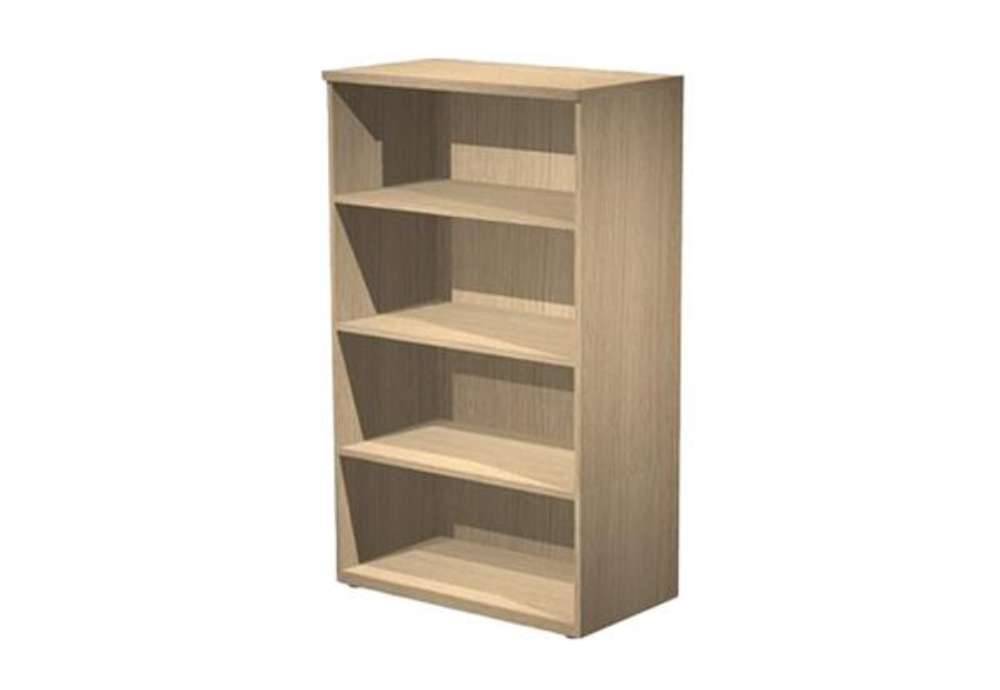 Immagine di Mobile contenitore Agorà - medio a giorno - 80 x 45 x 136 cm - rovere