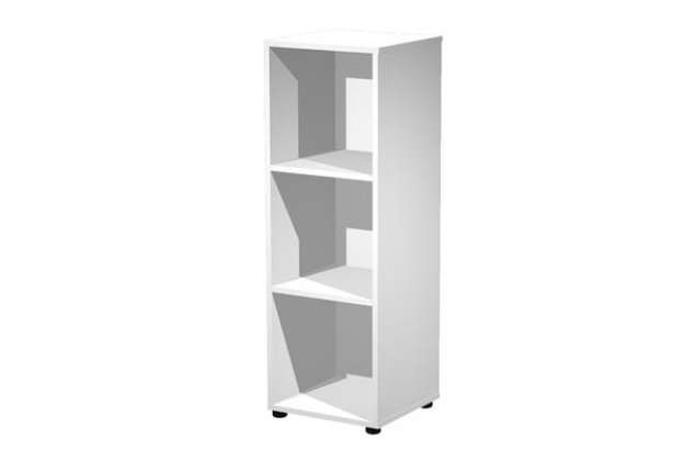 Immagine di Contenitore Maxi Rainbow - 3 caselle a giorno - 41 x 40 x 120,6 cm - bianco