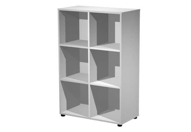 Immagine di Contenitore Maxi Rainbow - 6 caselle a giorno - 80 x 40 x 120,6 cm - grigio