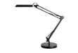 Immagine di Lampada da tavolo Swingo - a led - con base e morsetto - 44 x 34,5 x 13,5 cm - 10 W - nero - Unilux