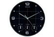 Immagine di Orologio da parete On Time - 4 fusi orari - diametro 30 cm - nero - Unilux