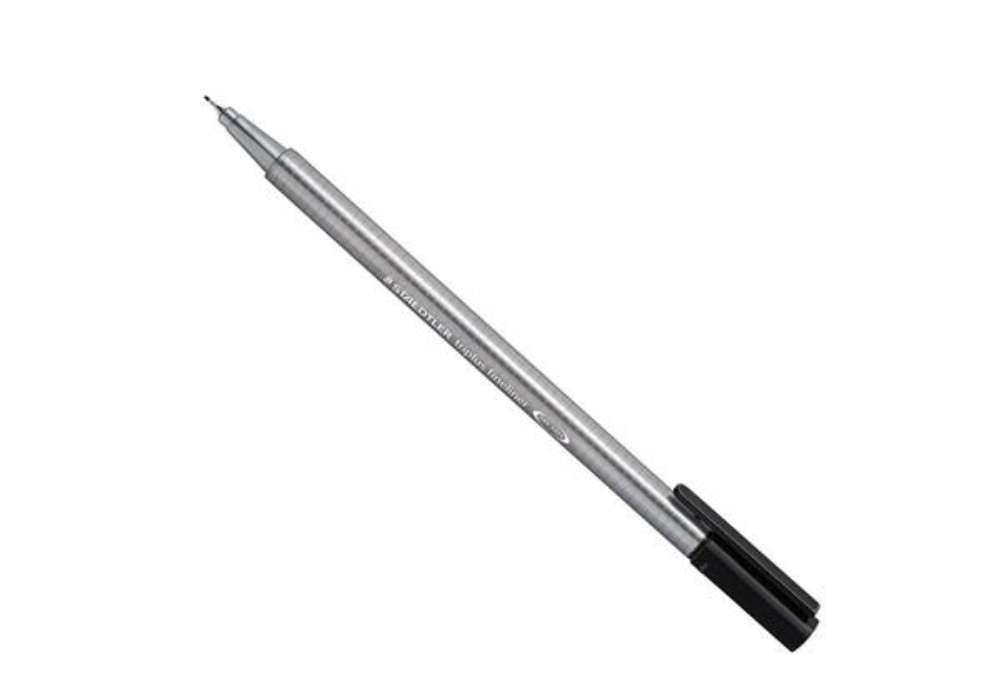 Immagine di Penna Fineliner triplus - tratto 0,30mm - nero - Staedtler