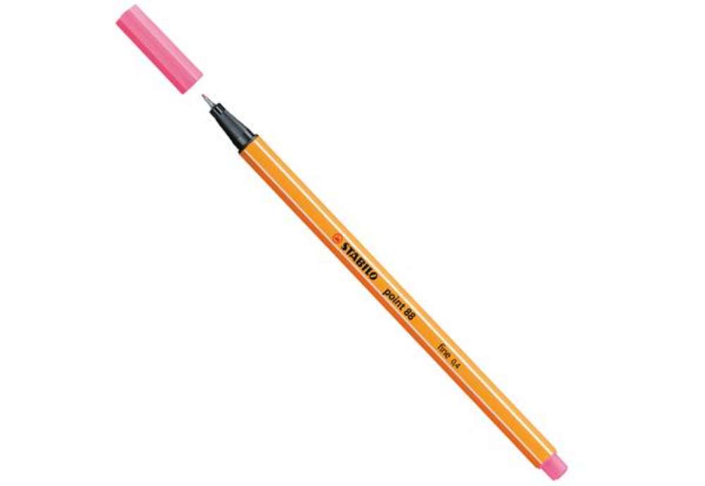 Immagine di Fineliner Point 88 - tratto 0,4 mm - rosa 29 - Stabilo