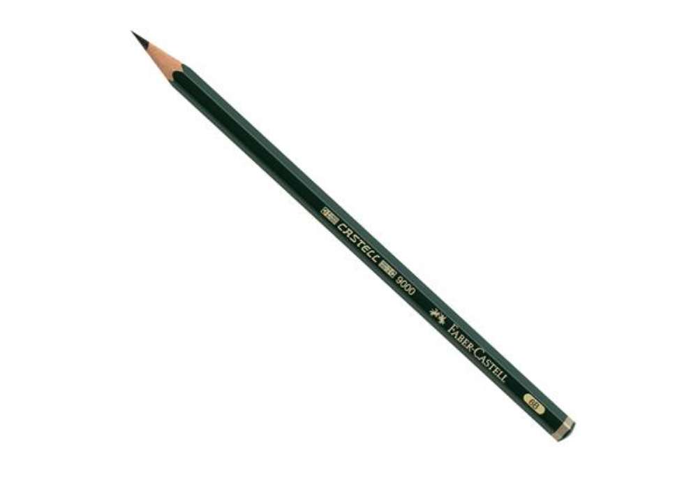 Immagine di Matita in grafite Castell 9000 - gradazione 6B - esagonale - Faber-Castell