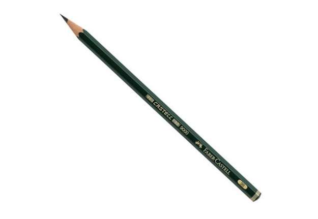 Immagine di Matita in grafite Castell 9000 - gradazione 3B - esagonale - Faber-Castell