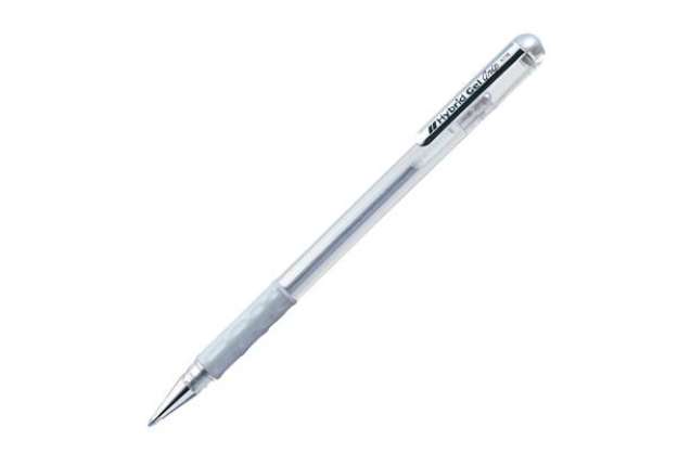 Immagine di Roller gel Hybrid Grip  - punta 0,8mm - argento - Pentel
