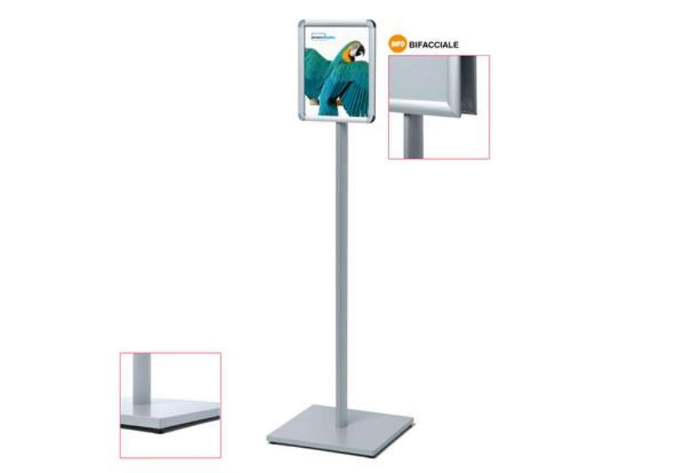 Immagine di Display Catching Pole bifacciale - A4