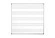Immagine di Lavagna magnetica Maya Musica - pentagramma musicale - 120 x 120 cm - Bi-Office