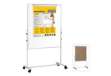 Immagine di Lavagna Duo a doppia superficie (bianca/sughero) - 150 x 120 cm - Bi-Office