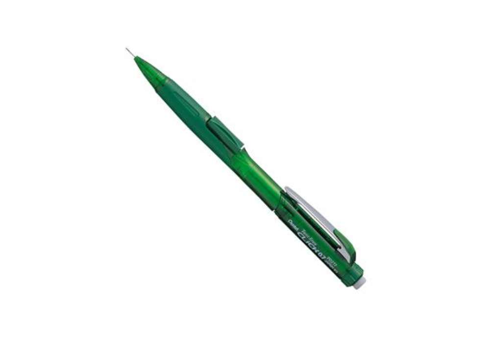 Immagine di Portamine Twist Erase Clik - mina 0,70mm - fusto verde - Pentel