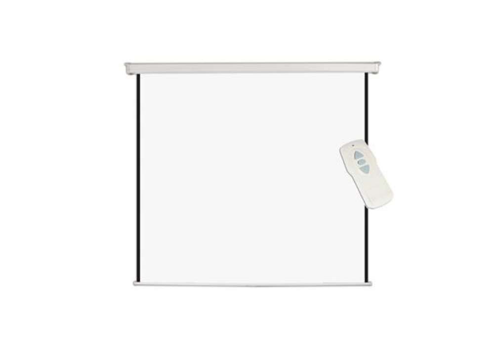 Immagine di Schermo elettrico di proiezione - 180 x 180 cm - bianco - Bi-Office