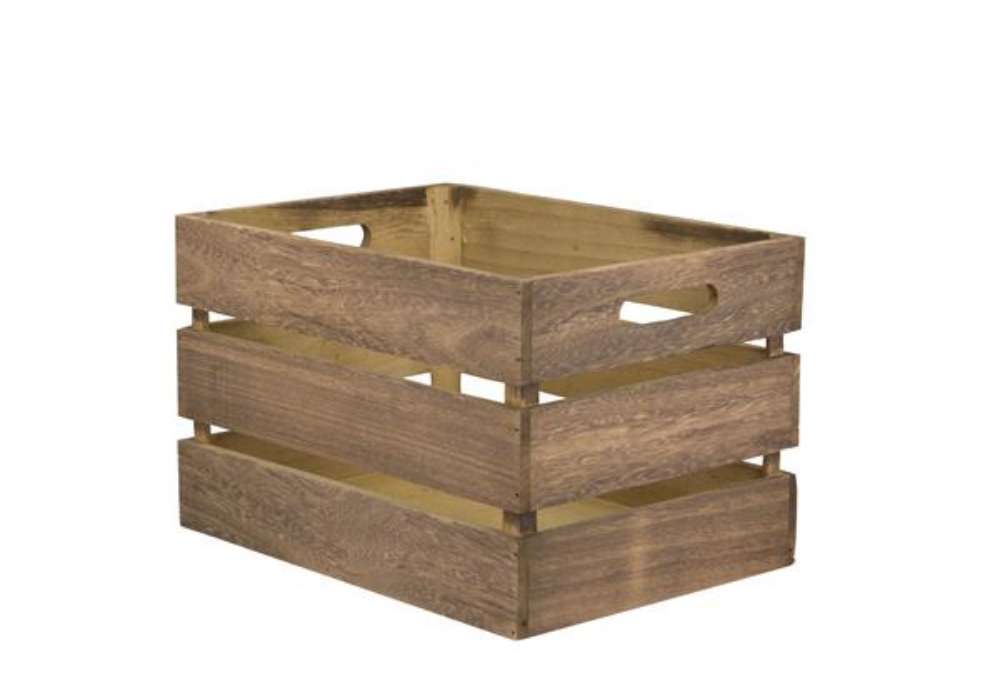 Immagine di Cassetta classica in legno - 21 x 33 x 24,2 cm - Securit