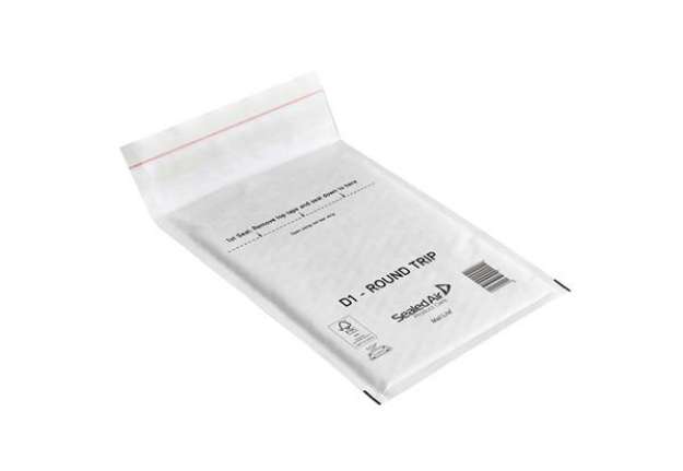 Immagine di Busta imbottita Mail Lite? Round Trip - andata/ritorno - LL (23 x 33 cm) - Sealed Air? - conf. 50 pe
