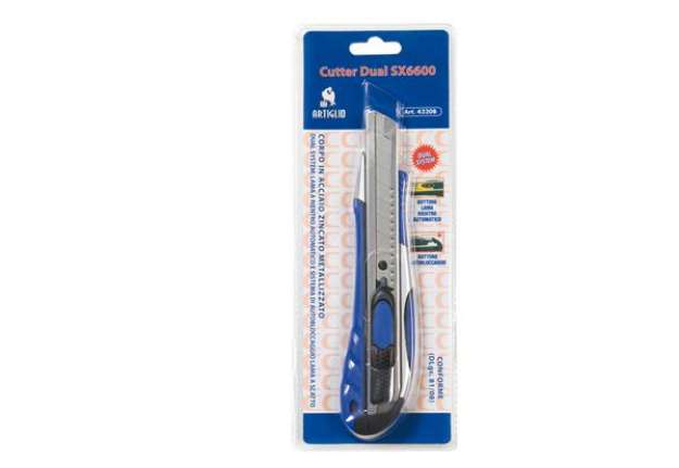 Immagine di Cutter Dual System SX 6600 - larghezza lama 18 mm - Artiglio