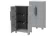 Immagine di Armadio Transforming Modular 3 - 78 x 43,6 x 143 cm - PPL - grigio - Terry