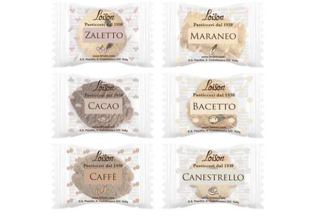 Immagine di Biscotti al burro assortiti - Loison - scatola da 200 biscotti