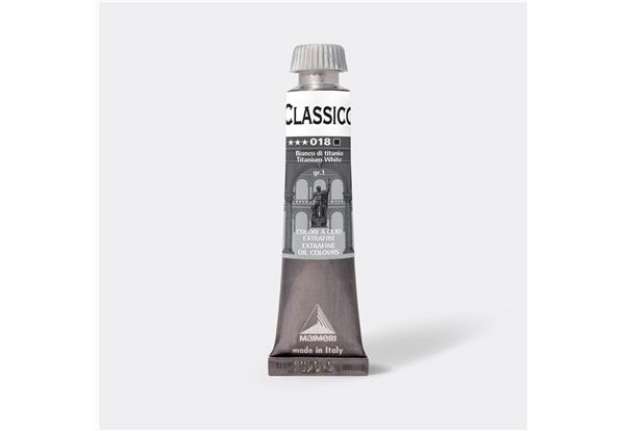 Immagine di Colore a olio - extrafine - 20 ml - bianco di titanio - Maimeri