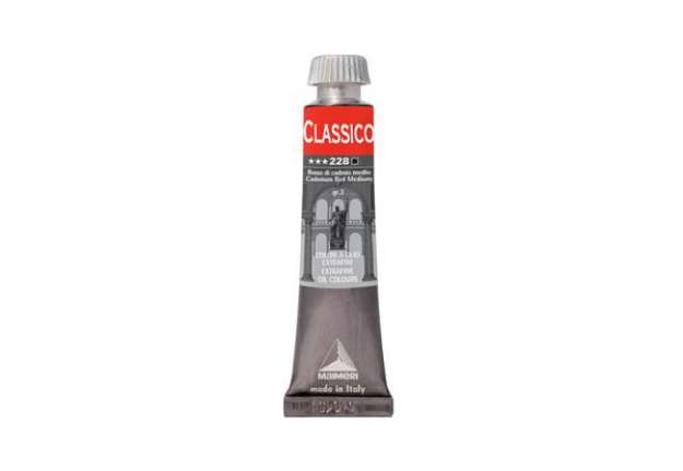 Immagine di Colore a olio - extrafine - 20 ml - rosso cadmio medio - Maimeri