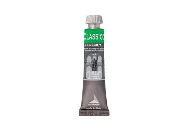 Immagine di Colore a olio - extrafine - 20 ml - verde permanente chiaro - Maimeri