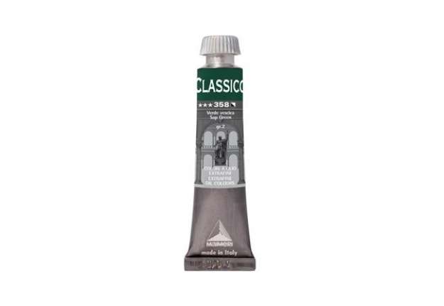 Immagine di Colore a olio - extrafine - 20 ml - verde vescica - Maimeri