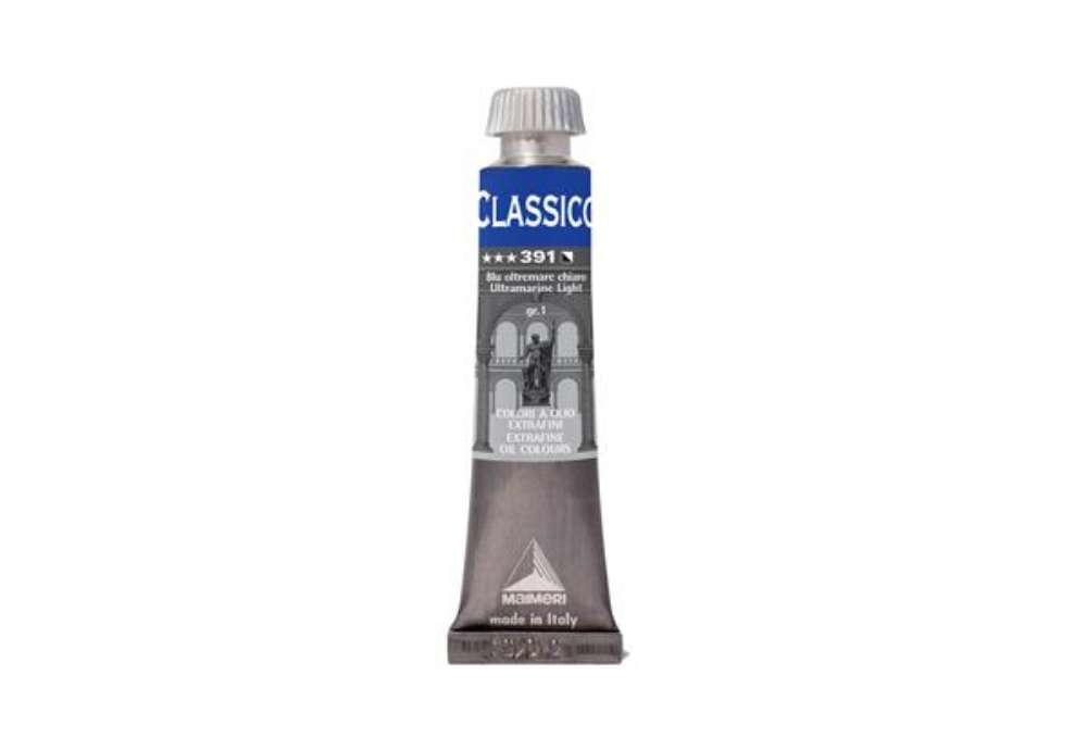 Immagine di Colore a olio - extrafine - 20 ml - blu oltremare chiaro - Maimeri