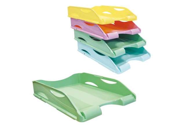Immagine di Portacorrispondenza Keep Colour Pastel - infrangibile - 23 x 32 cm - verde - Arda