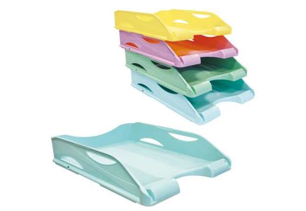 Immagine di Portacorrispondenza Keep Colour Pastel - infrangibile - 23 x 32 cm - azzurro - Arda