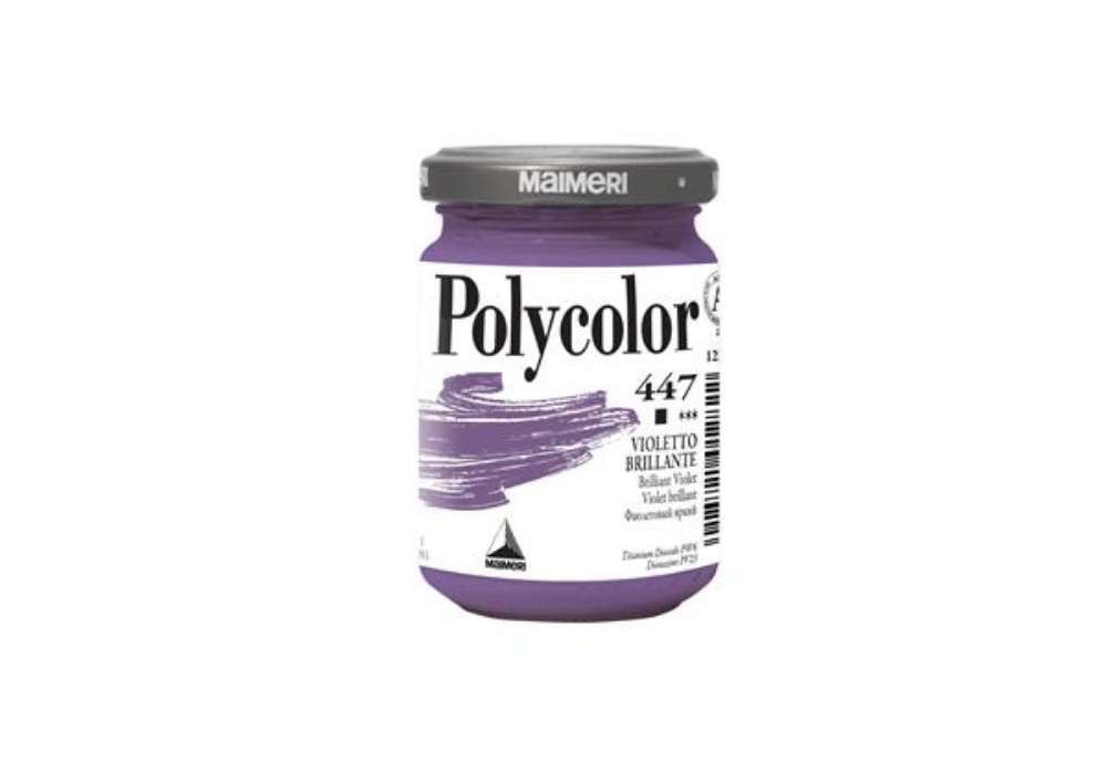Immagine di Colore vinilico Polycolor - 140 ml - violetto brillante - Maimeri