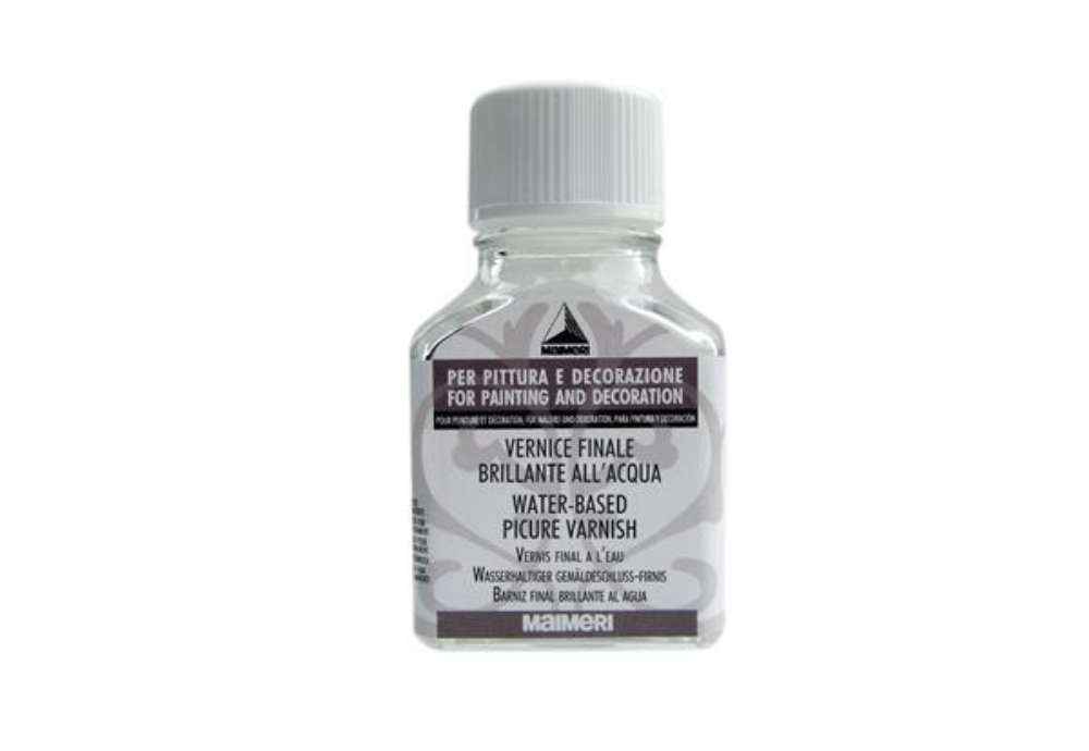 Immagine di Vernice finale brillante all'acqua - 75 ml - Maimeri