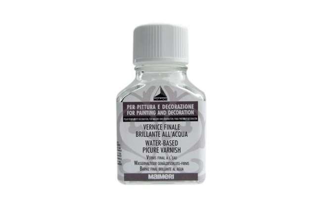Immagine di Vernice finale brillante all'acqua - 75 ml - Maimeri