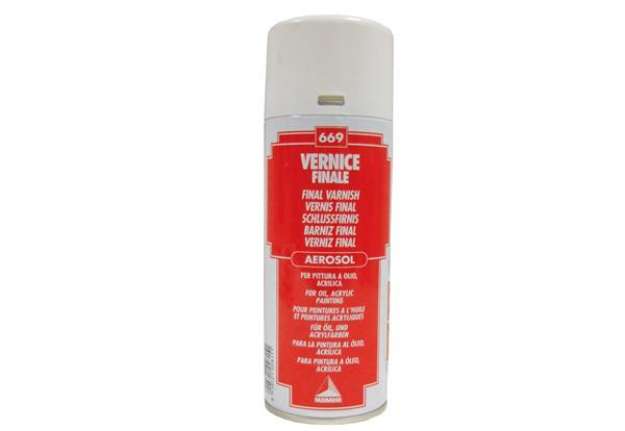 Immagine di Vernice finale lucido spray - 400 ml - Maimeri