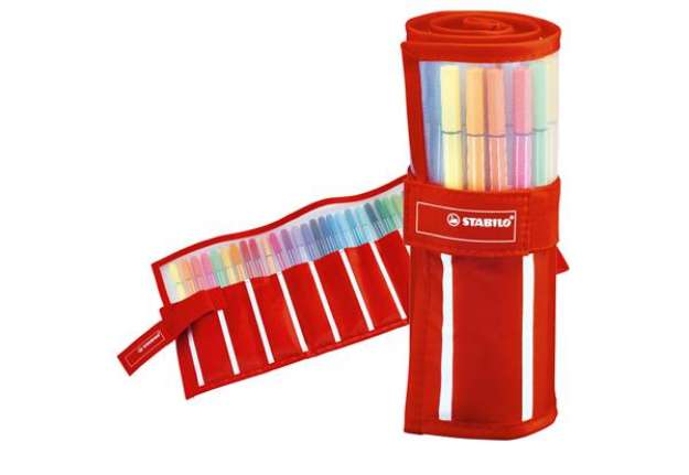 Immagine di Pennarelli Pen 68 - colori assortiti - Stabilo - rollerset 30 pezzi