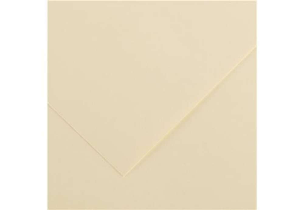 Immagine di Foglio Colorline - 70x100 cm - 220 gr - crema - Canson