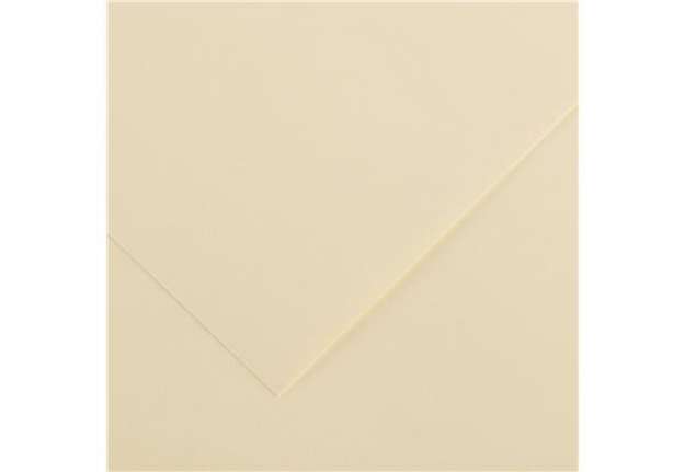 Immagine di Foglio Colorline - 70x100 cm - 220 gr - crema - Canson