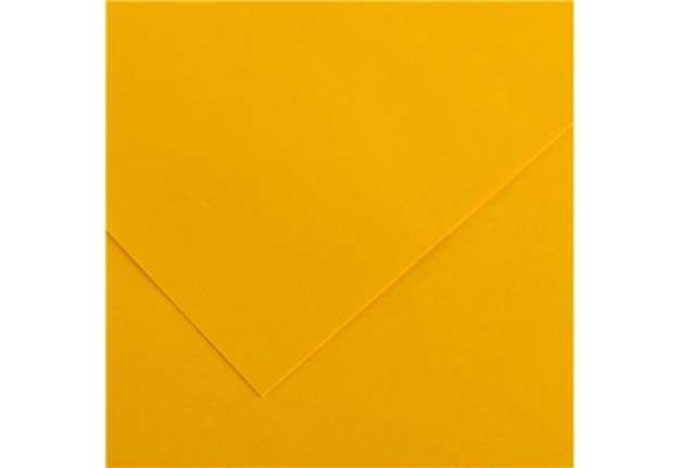 Immagine di Foglio Colorline - 70x100 cm - 220 gr - giallo oro - Canson