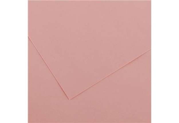 Immagine di Foglio Colorline - 70x100 cm - 220 gr - rosa confetto - Canson