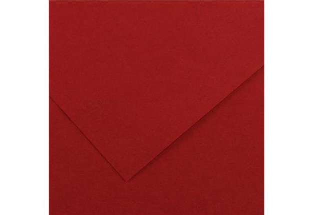 Immagine di Foglio Colorline - 70x100 cm - 220 gr - rosso granata - Canson