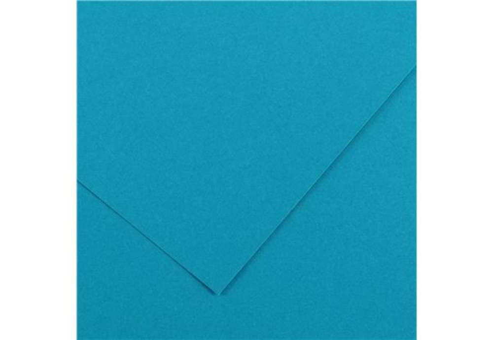 Immagine di Foglio Colorline - 70x100 cm - 220 gr - blu primario - Canson