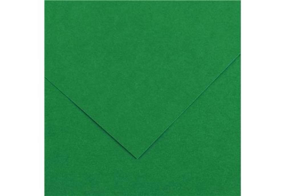 Immagine di Foglio Colorline - 70x100 cm - 220 gr - verde vivo - Canson